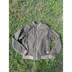 Penfield Nylon Bomber Jacket Olive Green Medium